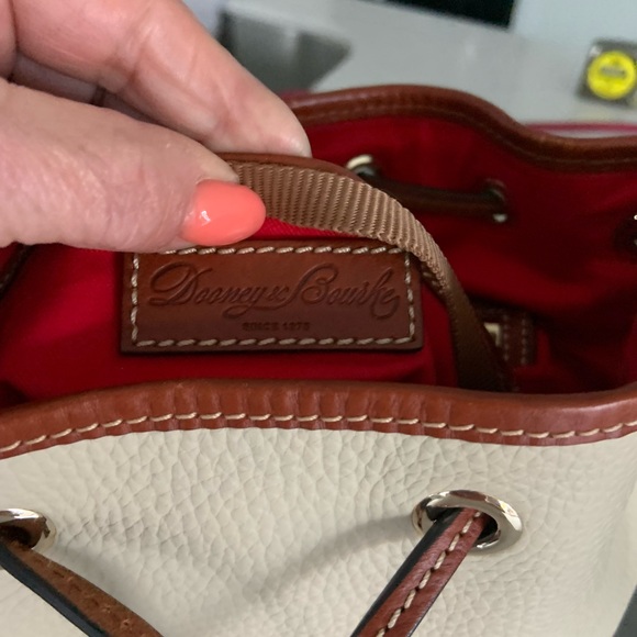 NWT Dooney & Bourke  Pebble Grain Small Drawstring Bag - Picture 5 of 7